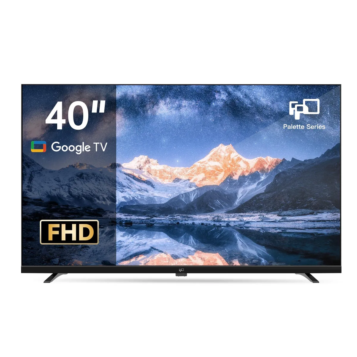 FPD FPD 40" Curved LED TV 1080p Google TV 60Hz 2×HDMI 1.4 Bluetooth 5 WI-FI 5 — product photo