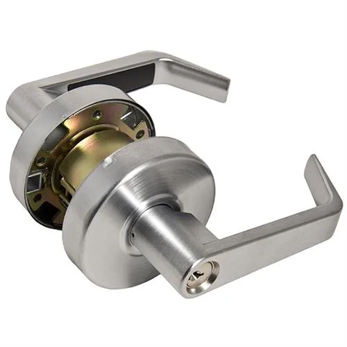 Em-D-Kay Padlocks Em-D-Kay Padlocks TSSL45026 Satin Chrome Storeroom Lever Door Lock — product photo