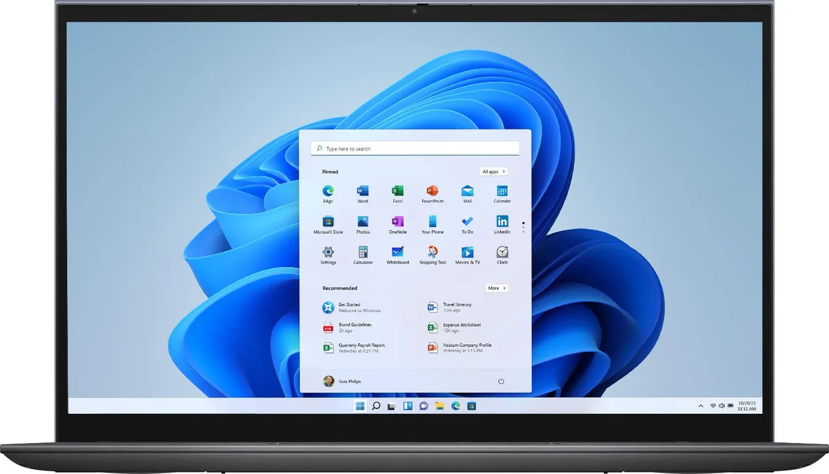 DELL DELL Inspiron 7000 2-in-1 laptop AMD Ryzen 7 5700U 16GB 512GB SSD 14.0" touch Blue — product photo