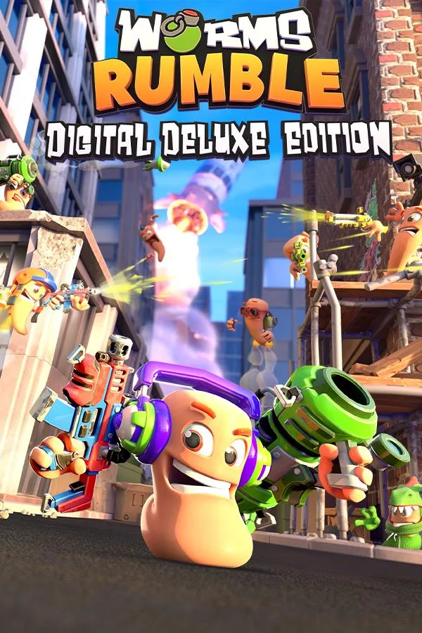 Team 17 Digital Team 17 Digital 60090 Worms Rumble Digital Deluxe Edition downloadable game — product photo