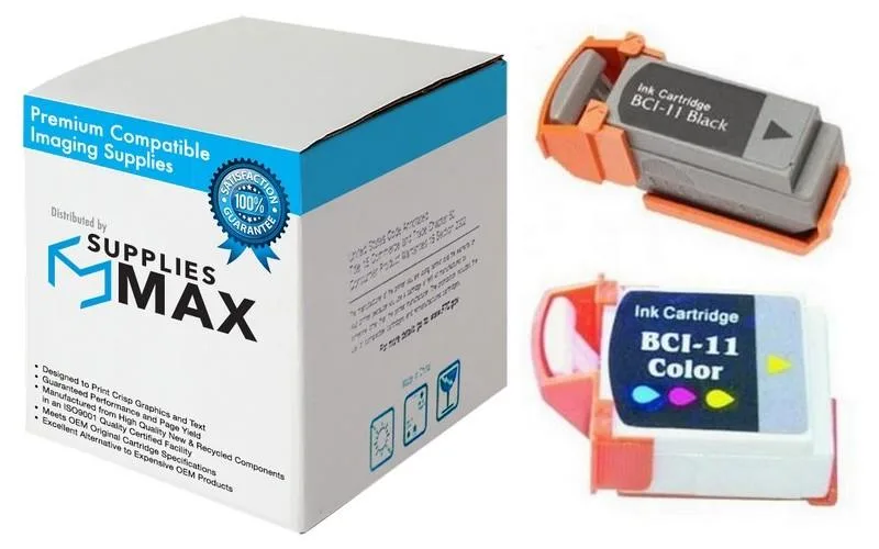 SuppliesMax SuppliesMax BCI-11MP Inkjet Combo Pack Black/Color — product photo