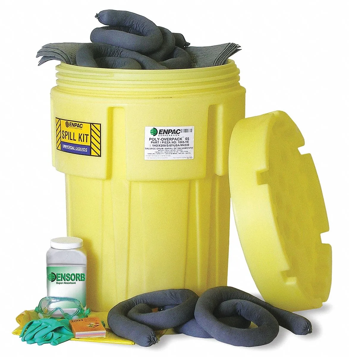 Enpac Enpac 1362-YE Oil Spill Kit Yellow 65 gal 41 gal capacity — product photo