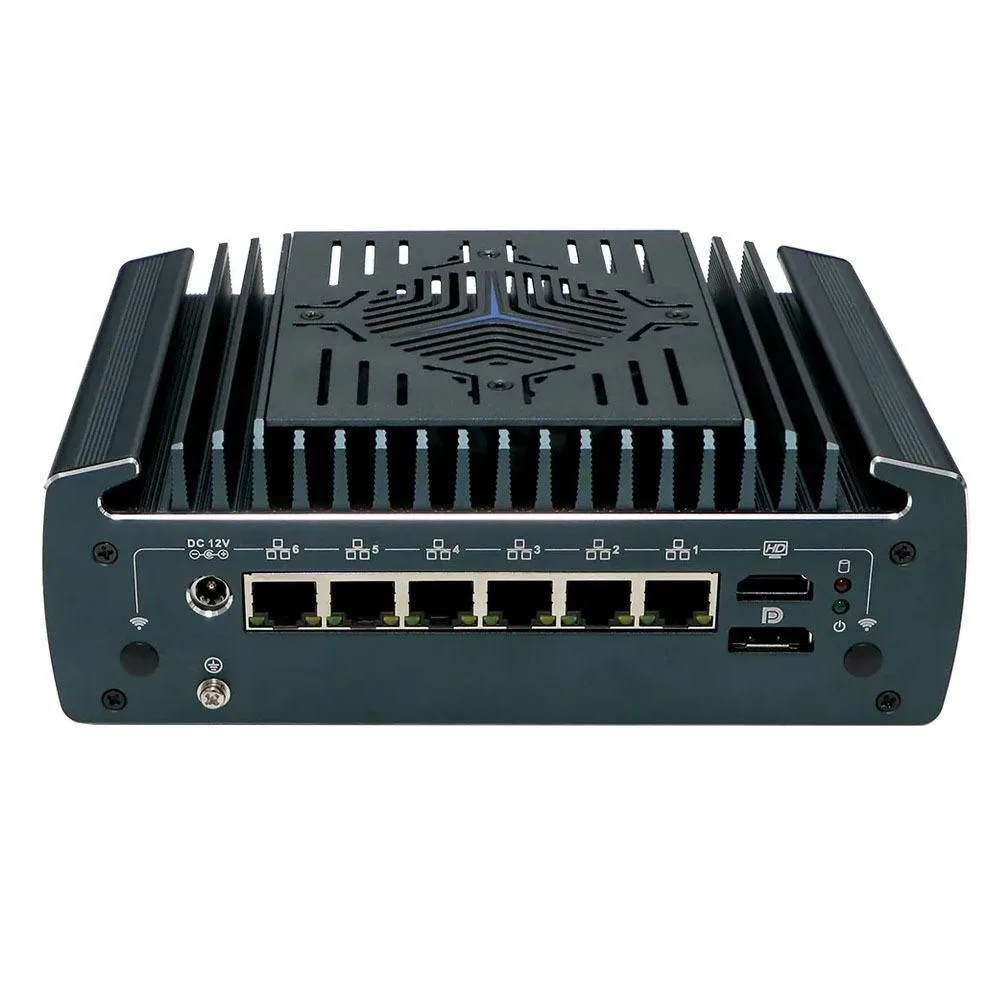 partaker partaker 16G firewall appliance Intel Core i7-1255U 16GB 512GB NVMe 6x 2.5GbE — product photo