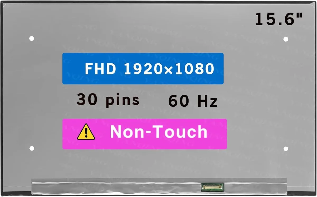 NUOLAISUN NUOLAISUN 15.6" FHD 1920x1080 30-pin laptop screen for HP Probook 450 G8 G9 — product photo