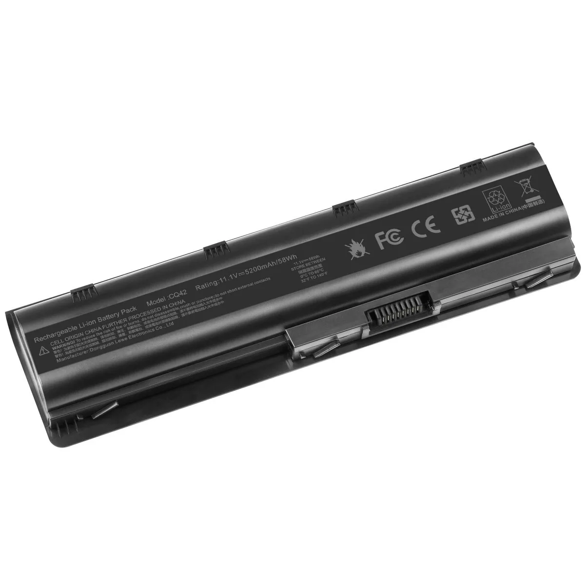 Audiovox - Generic Audiovox - Generic MU06 MU09 6 Cell 11.1V 5200mAh laptop battery — product photo