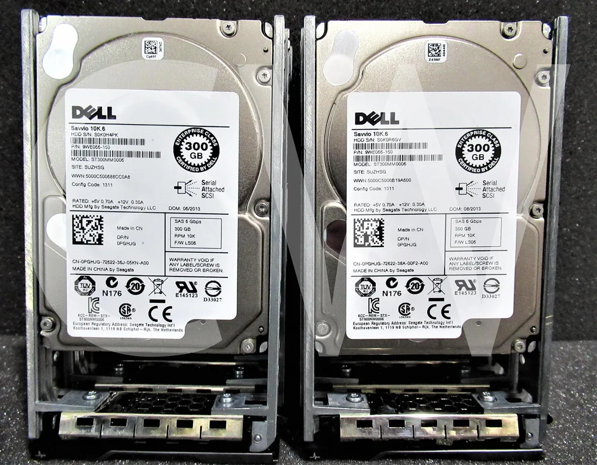 DELL DELL ST300MM0006 300GB 10000RPM SAS 6Gb/s 2.5in internal hard drive — product photo