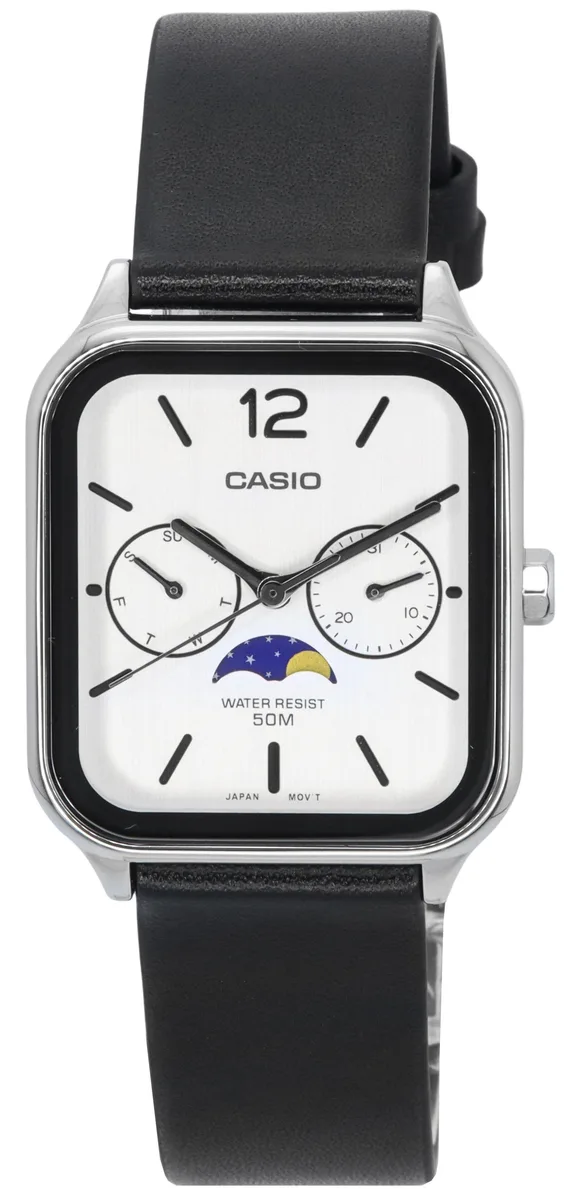CASIO CASIO MTP-M305L-7A Moon Phase Dress Watch — product photo