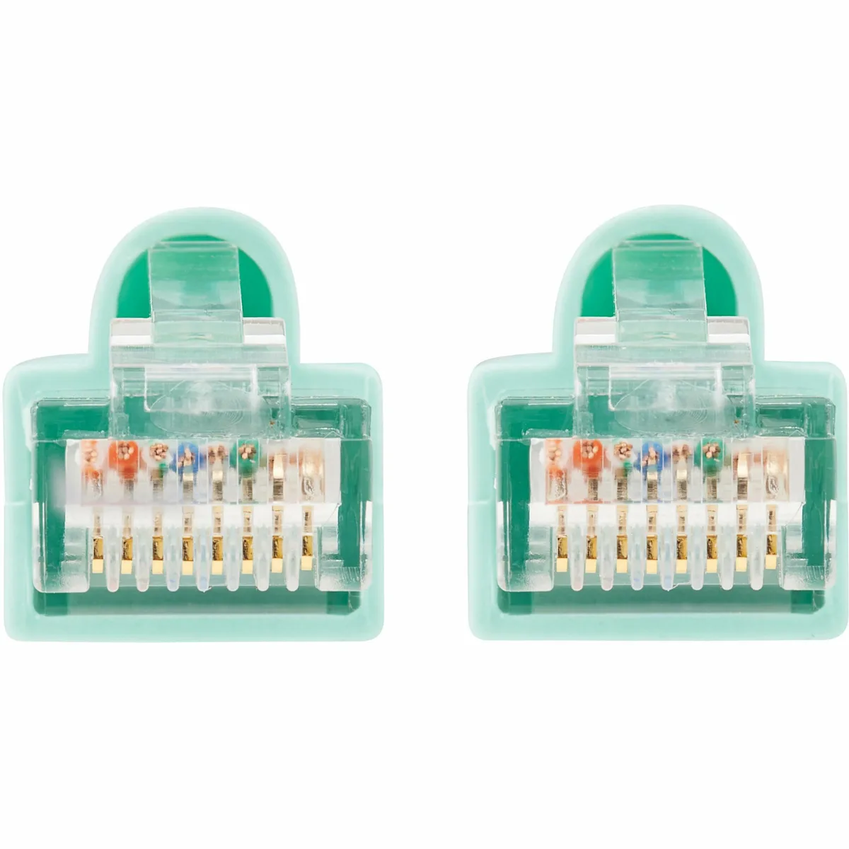 Tripp Lite Tripp Lite N261-003-AQ 3 ft Cat6a network ethernet cable Aqua — product photo