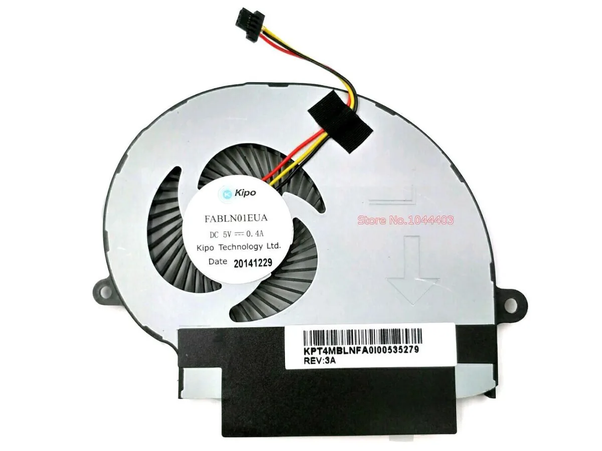 Fans Fans Laptop Replacement Part CPU Fan for Toshiba Satellite S55T-B FABLN00EUA Left Side — product photo