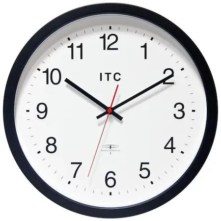 Infinity Instruments Time Keeper wall clock, 14 inch diameter, 90 model