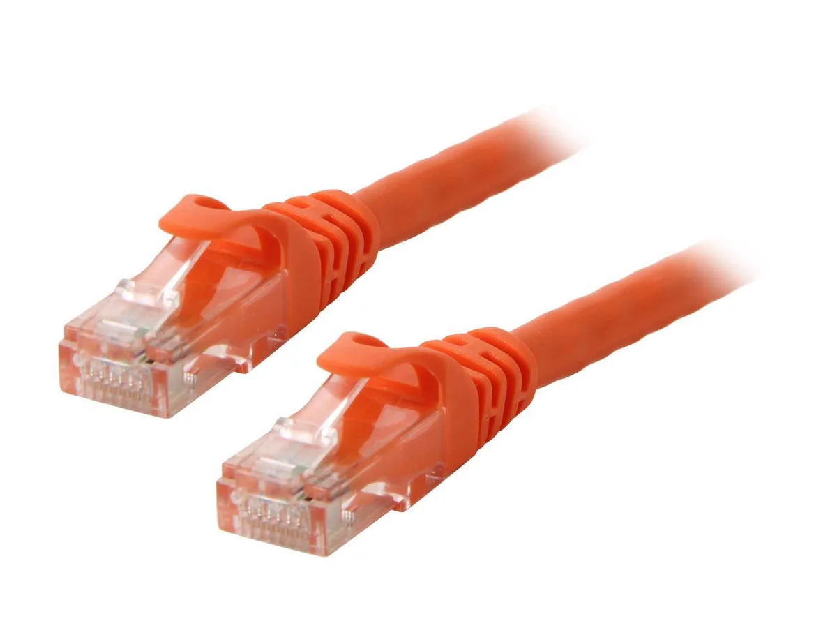 sakose sakose C6EB-10O Cat 6 Orange 10 ft network ethernet cable — product photo