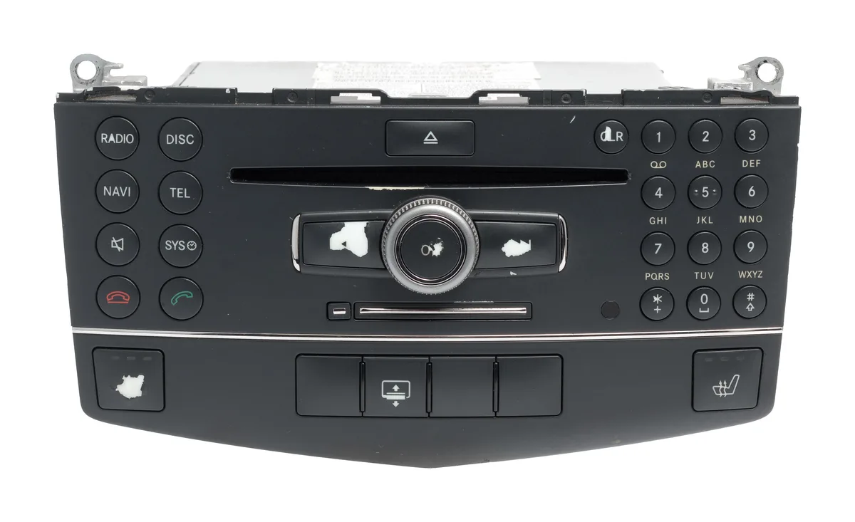 1 Factory Radio 1 Factory Radio 2048703696 Mercedes-Benz C-Class Comand Receiver 2008-09 — product photo