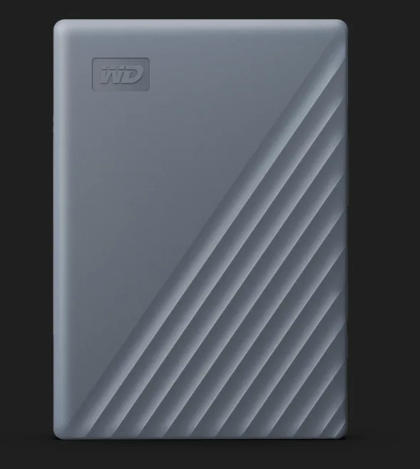 Western Digital Western Digital My Passport WDBRMD0040BGY-WESN 4TB portable hard drive — product photo