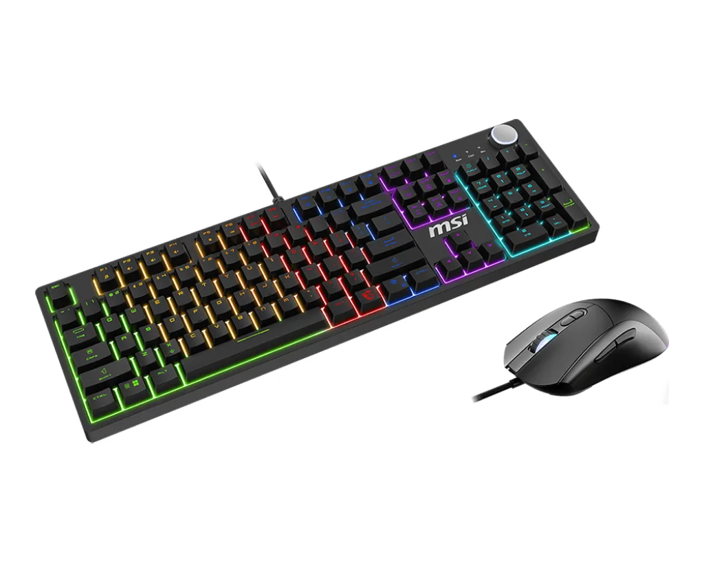 MSI MSI FORGEGK320C gaming keyboard with mouse — product photo
