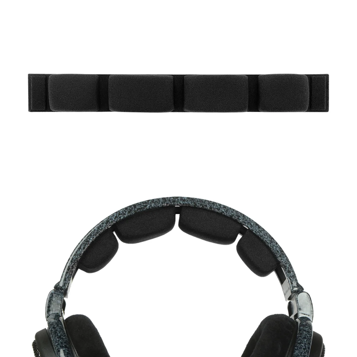 Geekria Geekria Fabric Headband Pad for Sennheiser HD600/580/650/660S Black — product photo