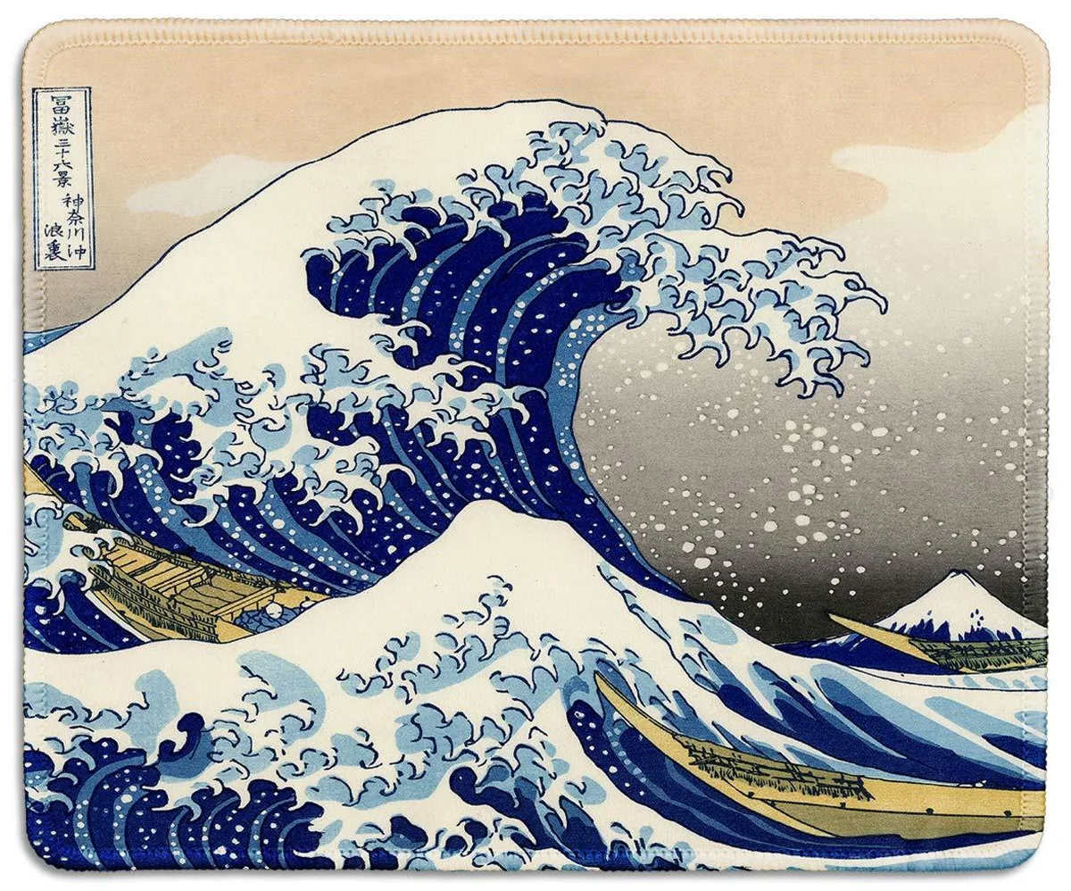 dealzEpic MPD-THE_GREAT_WAVE-24x20-008 Mouse Pad 9.5x7.9 inches — product photo