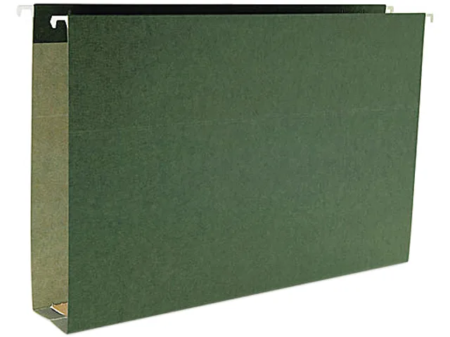 Smead Smead 65095 Legal Box Bottom Hanging File Folders Green 25/Box — product photo