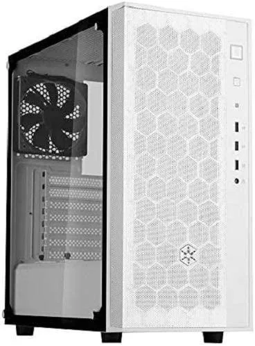 Silverstone Technology Silverstone Technology FARA R1 Tempered Glass White Server Chassis — product photo