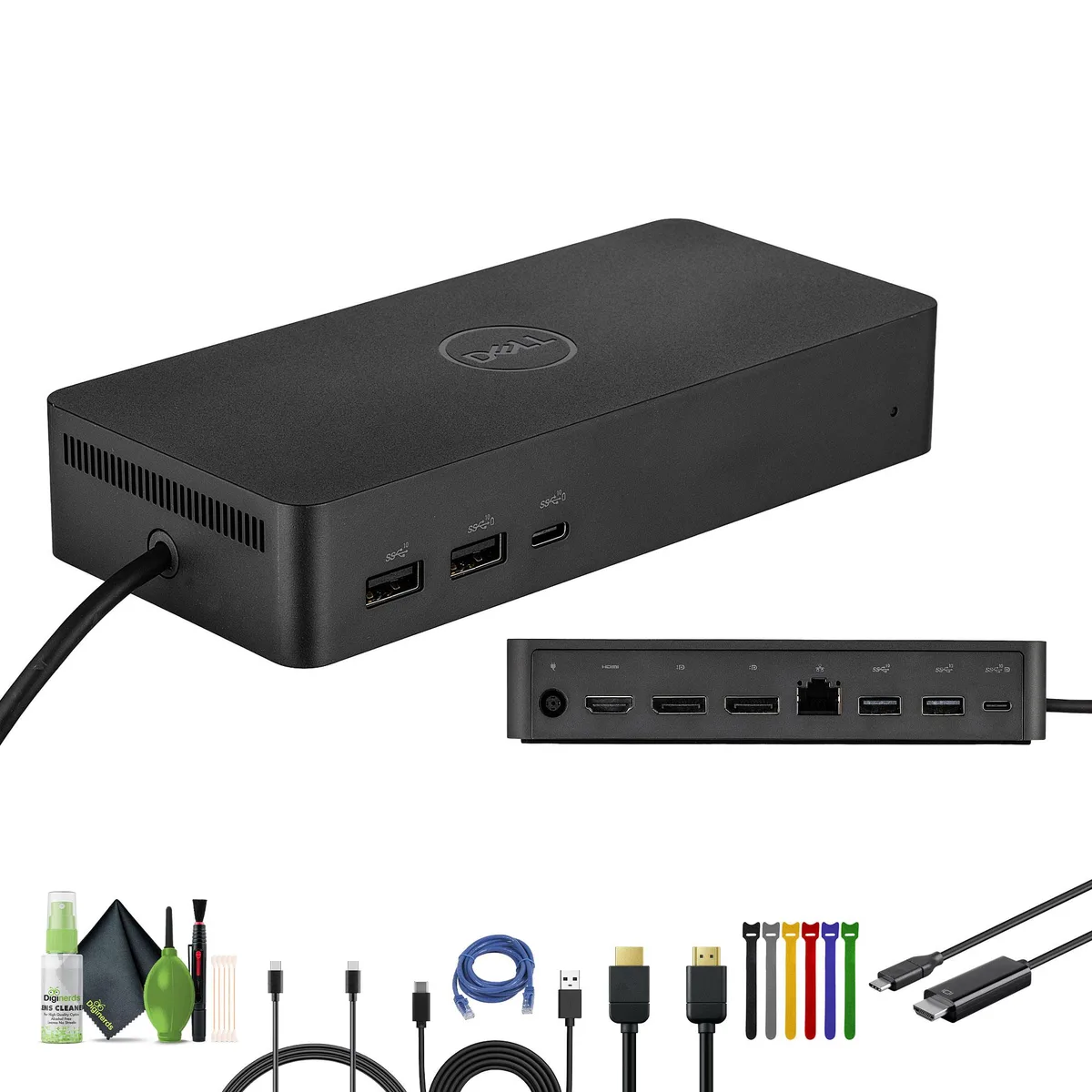 DELL DELL SD25 Pro Smart Dock USB-C Docking Station 130W 4 Display Bundle — product photo