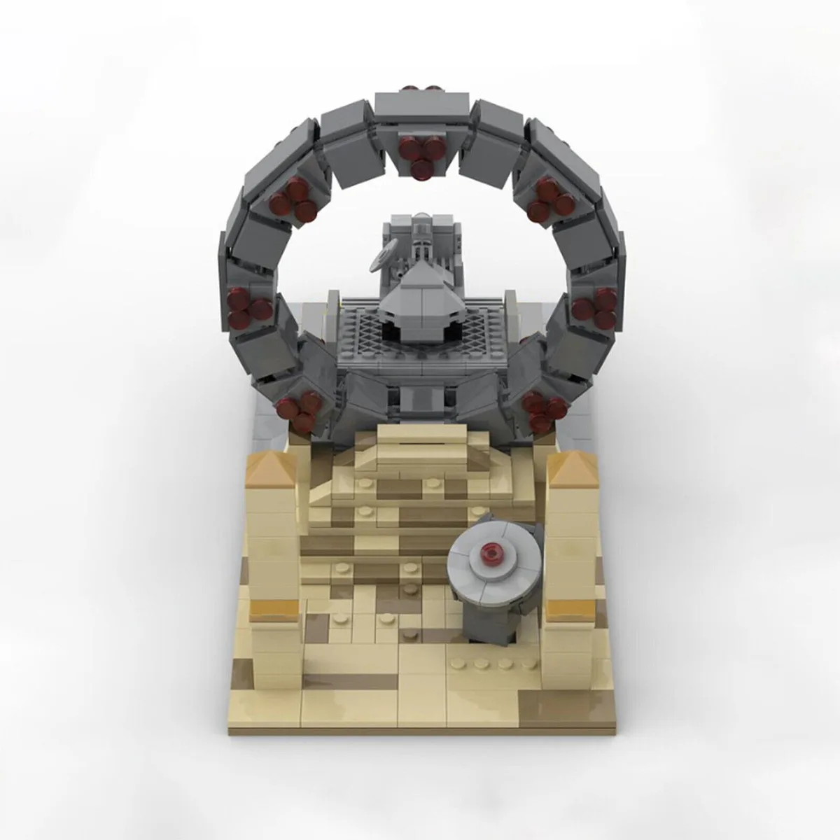 ZITIANYOUBUILD ZITIANYOUBUILD The Iconic Gate 1994 Movie 571 Pieces Building Set — product photo