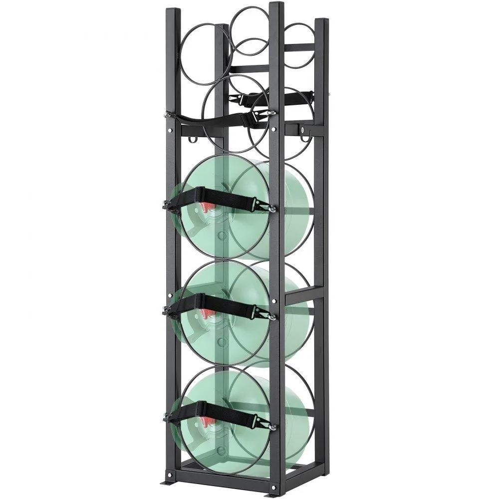 VEVOR VEVOR Refrigerant Tank Rack 12.79x12.99x47.12 in 6 Cylinder Capacity — product photo