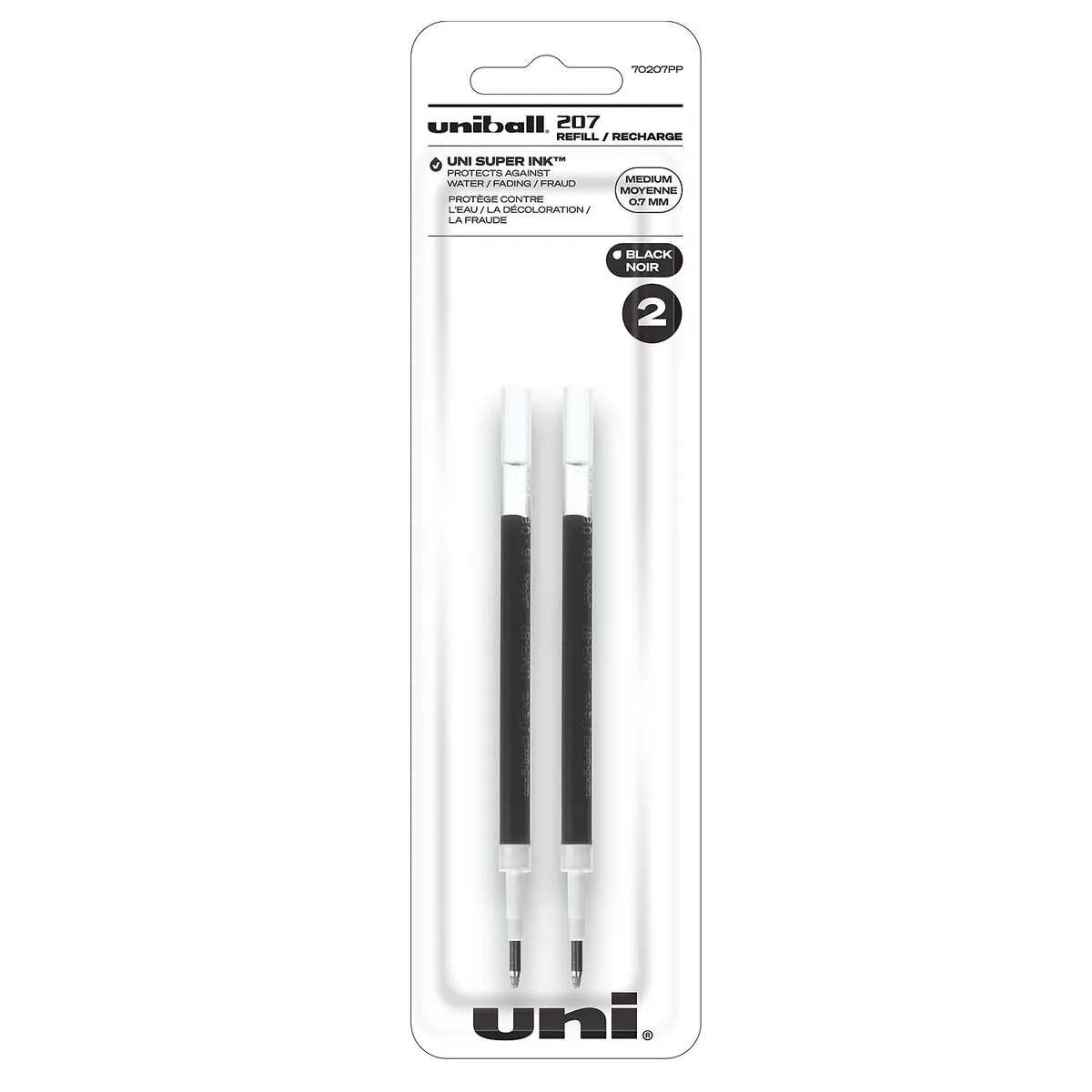 Cardboard box holding ten dual-tip brush pens in bright assorted colours