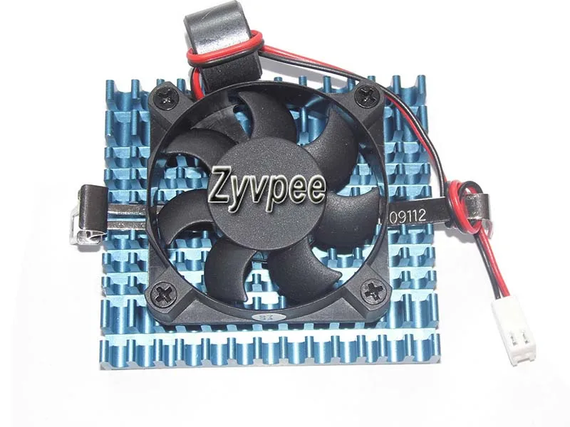 Zyvpee Zyvpee D5010T12L 5010 12V .15A 2 Pin Blue heatsink case fan — product photo