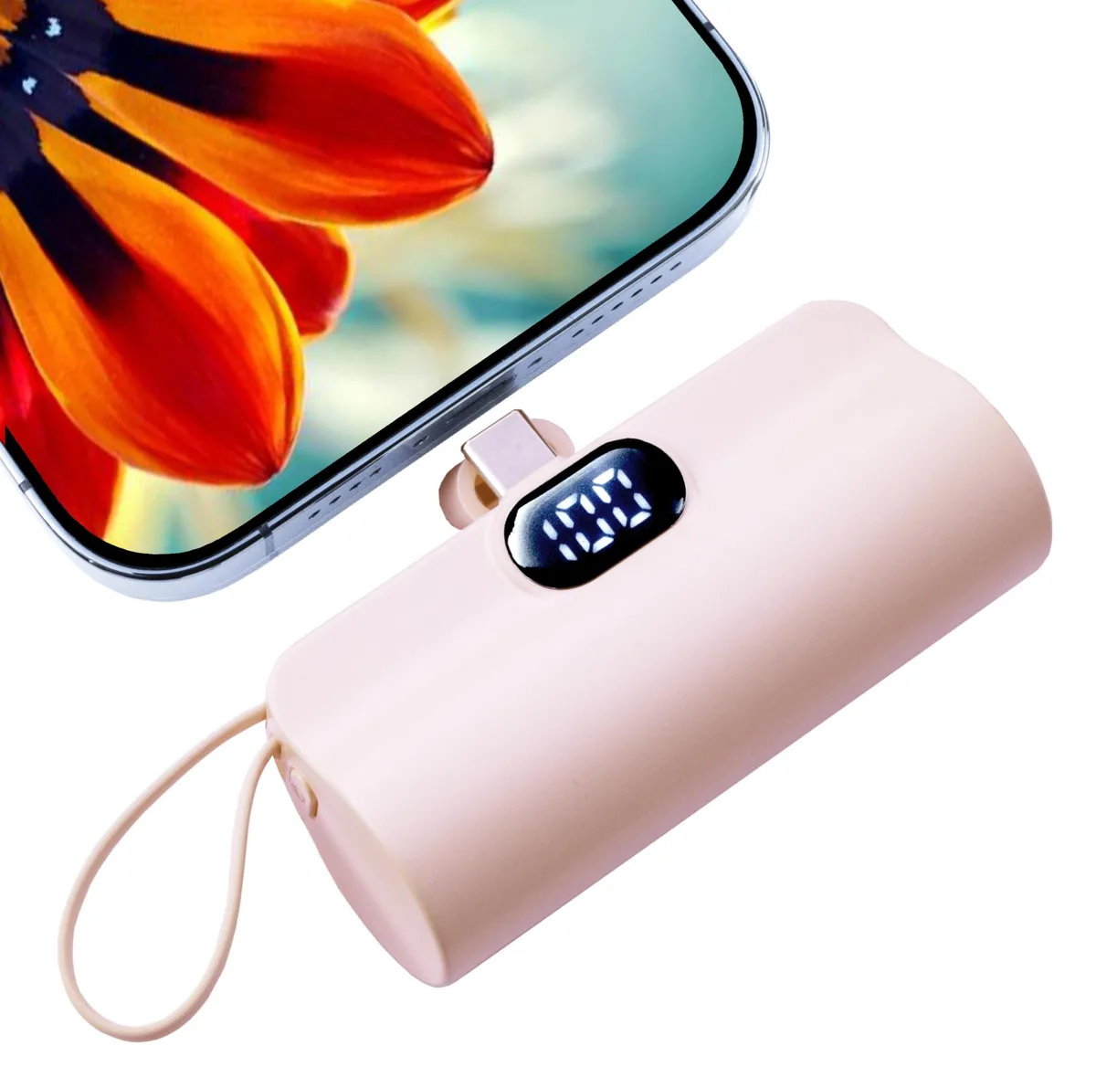  CooLuzer Z68 5500mAh power bank Pink — product photo