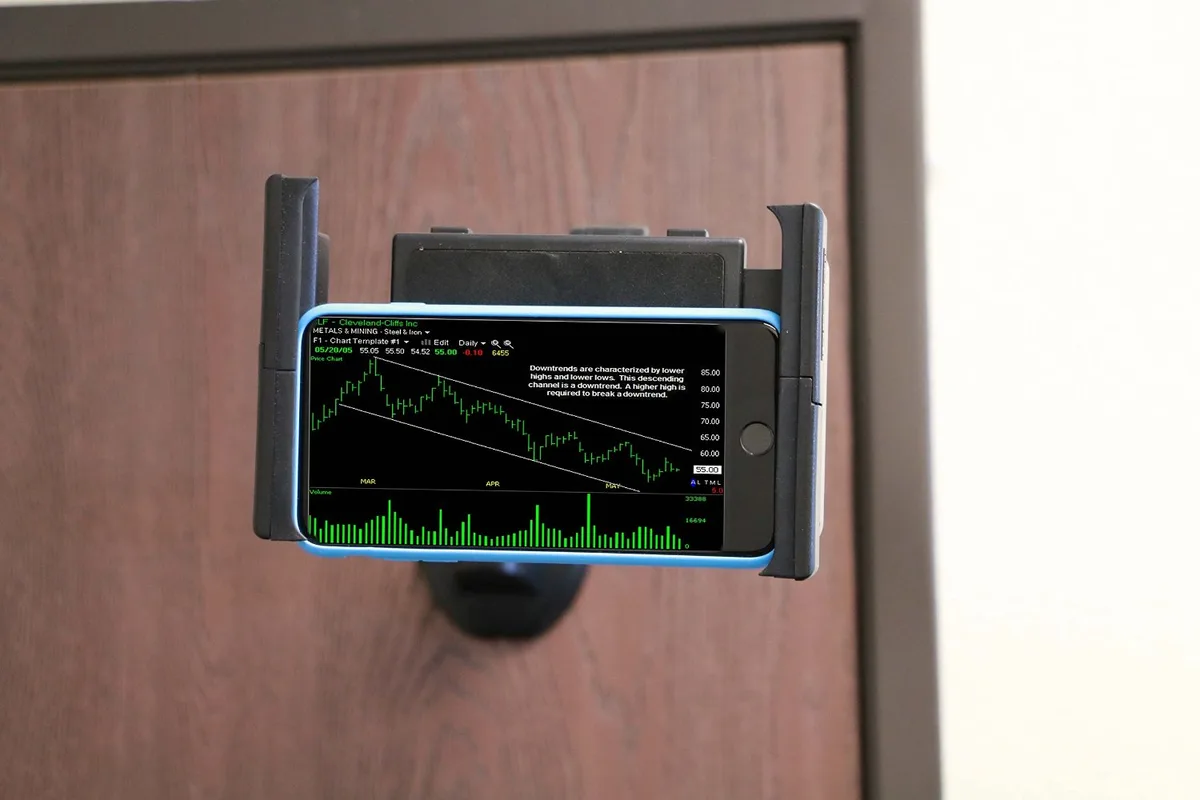 Mobotron Mobotron MH-209 Wall-Mount Tablet Stand Black — product photo