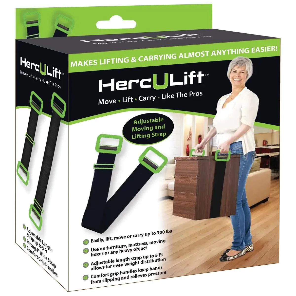 As Seen On TV As Seen On TV HCL-4 Adjustable Lifting Strap 300 lbs — product photo