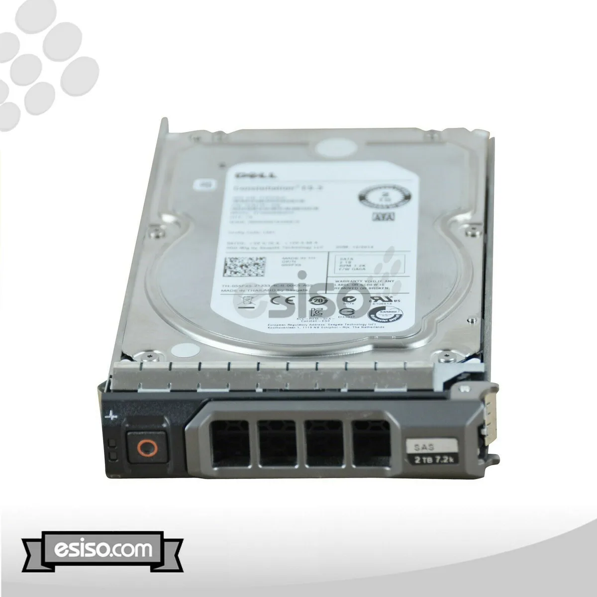 DELL DELL ST2000NM0033 2 TB 7.2K 3.5" SATA internal hard drive — product photo