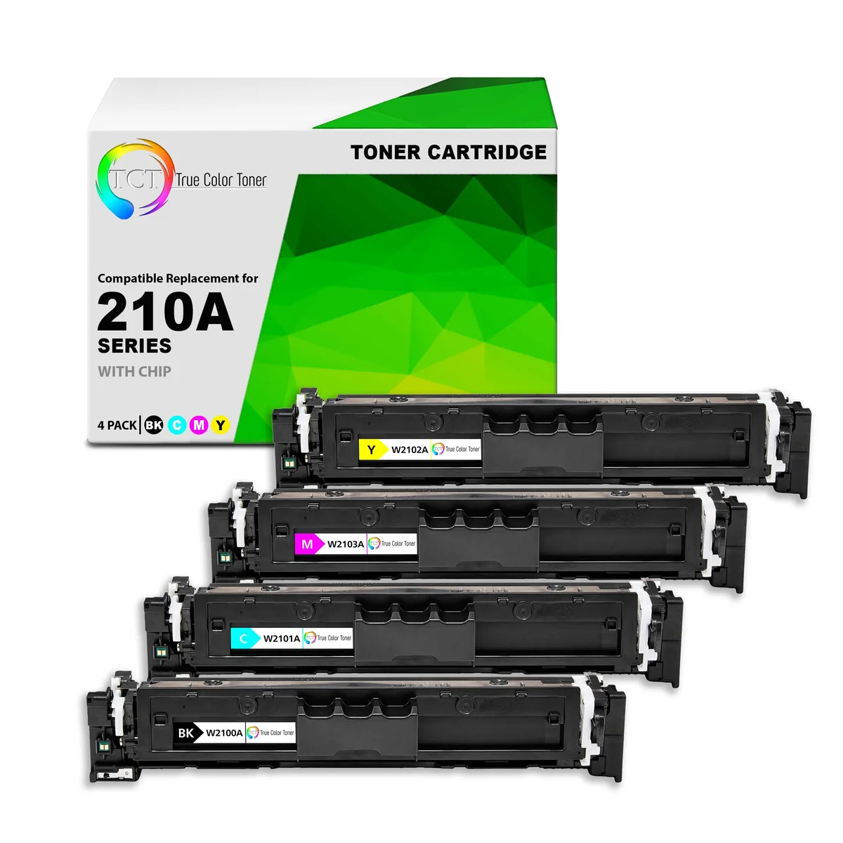 True Color Toner True Color Toner 210A toner cartridge 4 pack — product photo