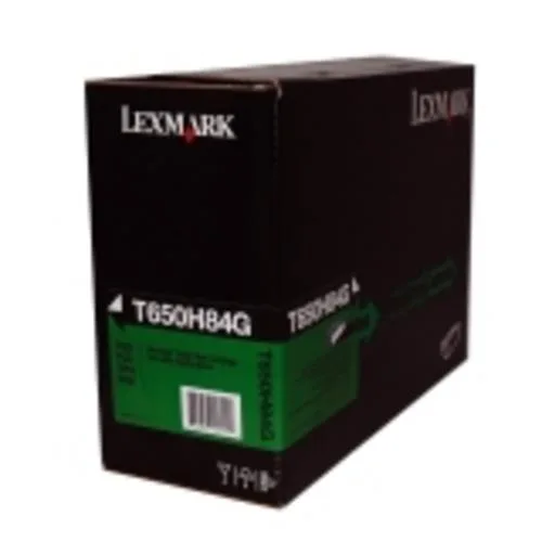 Lexmark Lexmark T650H84G High Yield Black Toner Cartridge — product photo