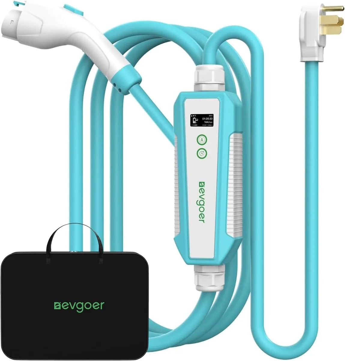 Evgoer Evgoer EG-JP40-01-US 8-40A 240V J1772 EV charger 20ft specialty appliance — product photo