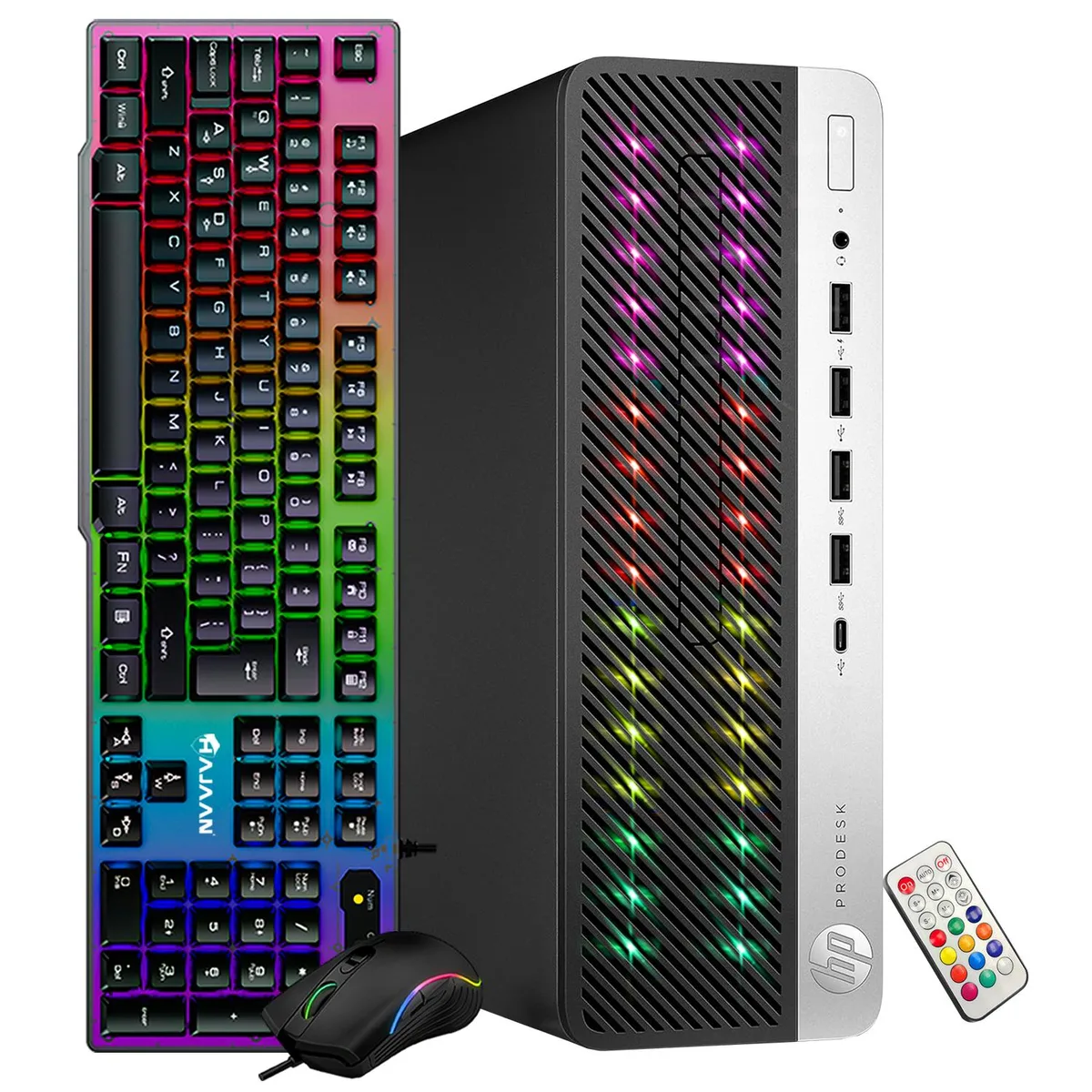 HP HP ProDesk 600 G4 SFF Gaming Desktop i5-8500 16GB 512GB RX 550 4GB — product photo