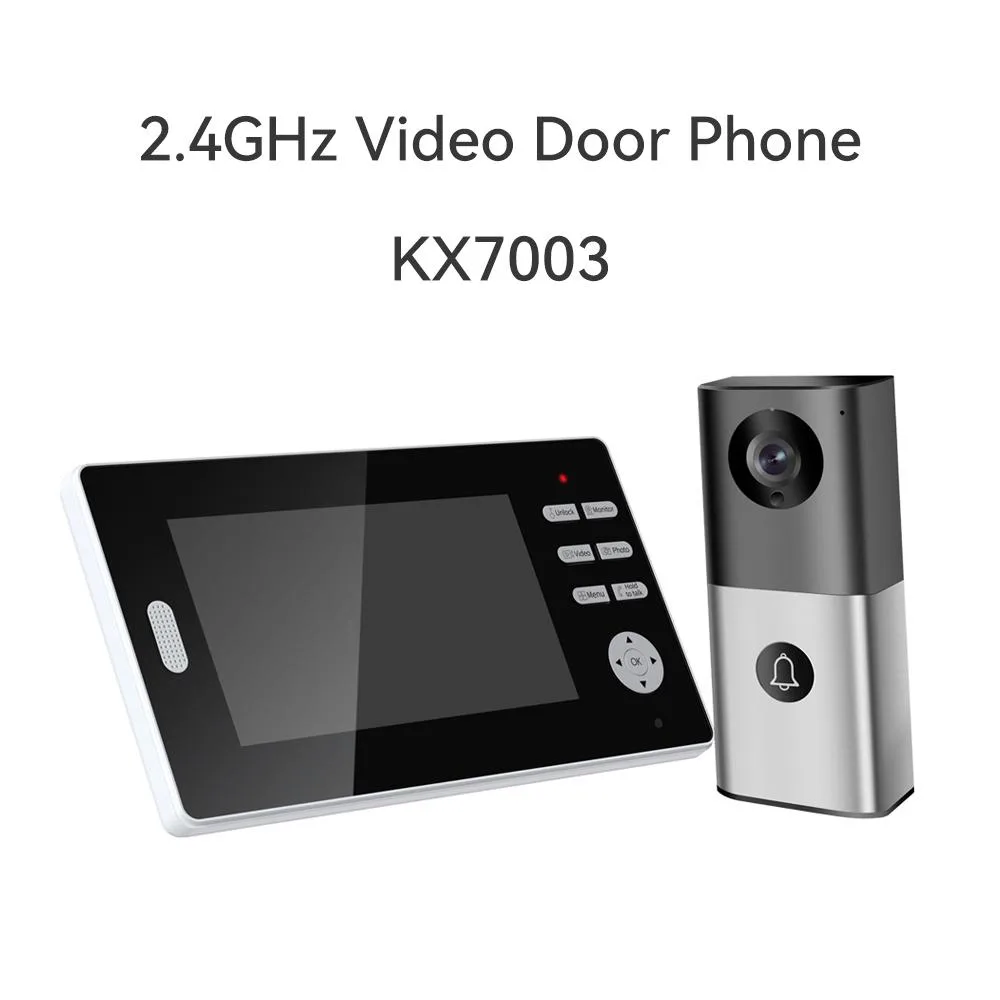 visiPower visiPower 2.4GHz Wireless 1080p 7in Screen Surveillance Security System — product photo