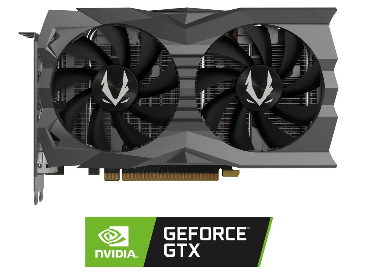 ZOTAC ZOTAC GeForce GTX 1660 SUPER AMP 6GB graphics card ZT-T16620D-10M — product photo