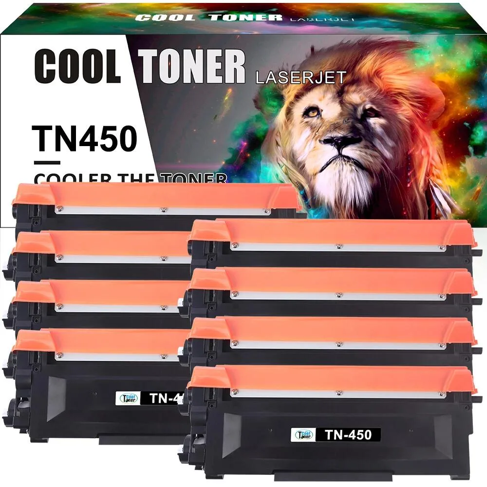 Cool Toner Cool Toner TN450 Black Toner Cartridge 8 Pack — product photo