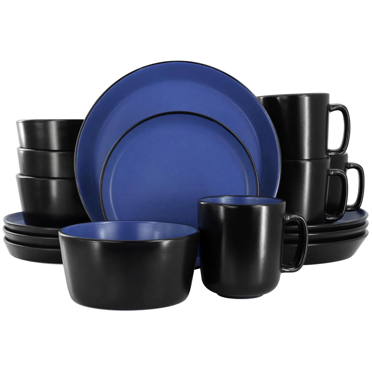 Elama Elama 510120578M Bacarra 16 Piece Stoneware Dinnerware Set — product photo