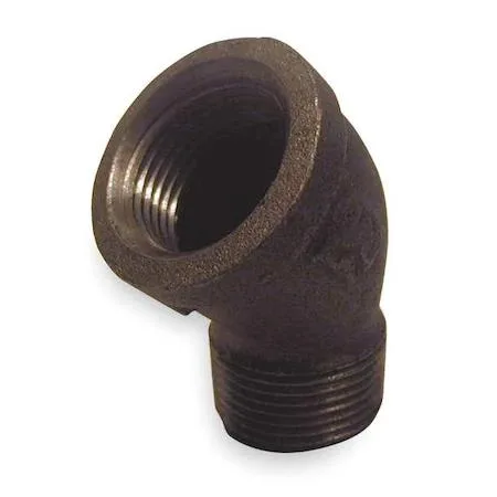 Value Brand Value Brand 45 Degree Street Elbow 1/2" NPT Class 150 Malleable Iron — product photo