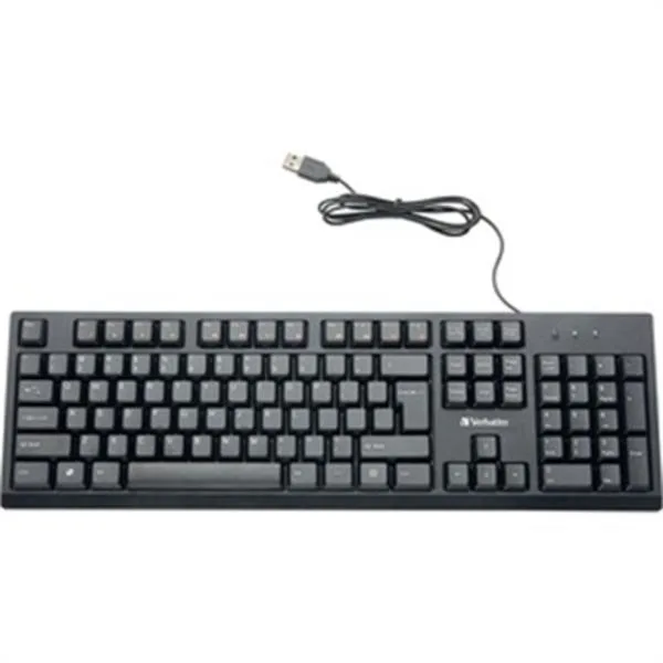 VERBATIM VERBATIM 70735 Wired USB Keyboard Black — product photo