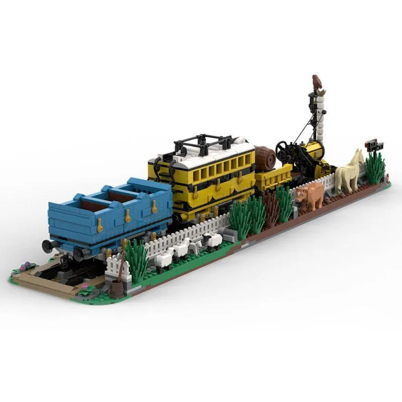 ZITIANYOUBUILD ZITIANYOUBUILD MOC-176642 Stephensons Rocket Building Set 2327PCS — product photo