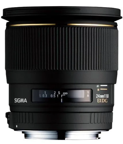 SIGMA Sigma 24mm f/1.8 EX DG Aspherical Macro Lens for Nikon SLR — product photo