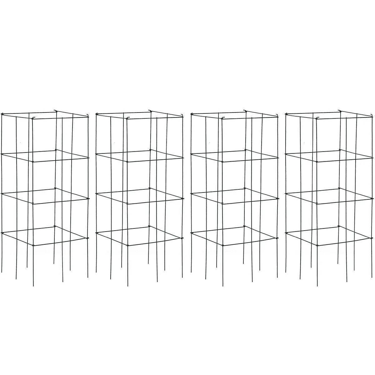 SlickBlue SlickBlue 4 Pack Garden Trellis Dark Green Iron 16 x 39 — product photo