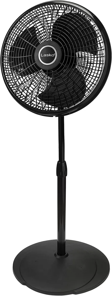 Lasko Lasko 2527 16" Pedestal Fan 3-Speed Oscillating Black — product photo