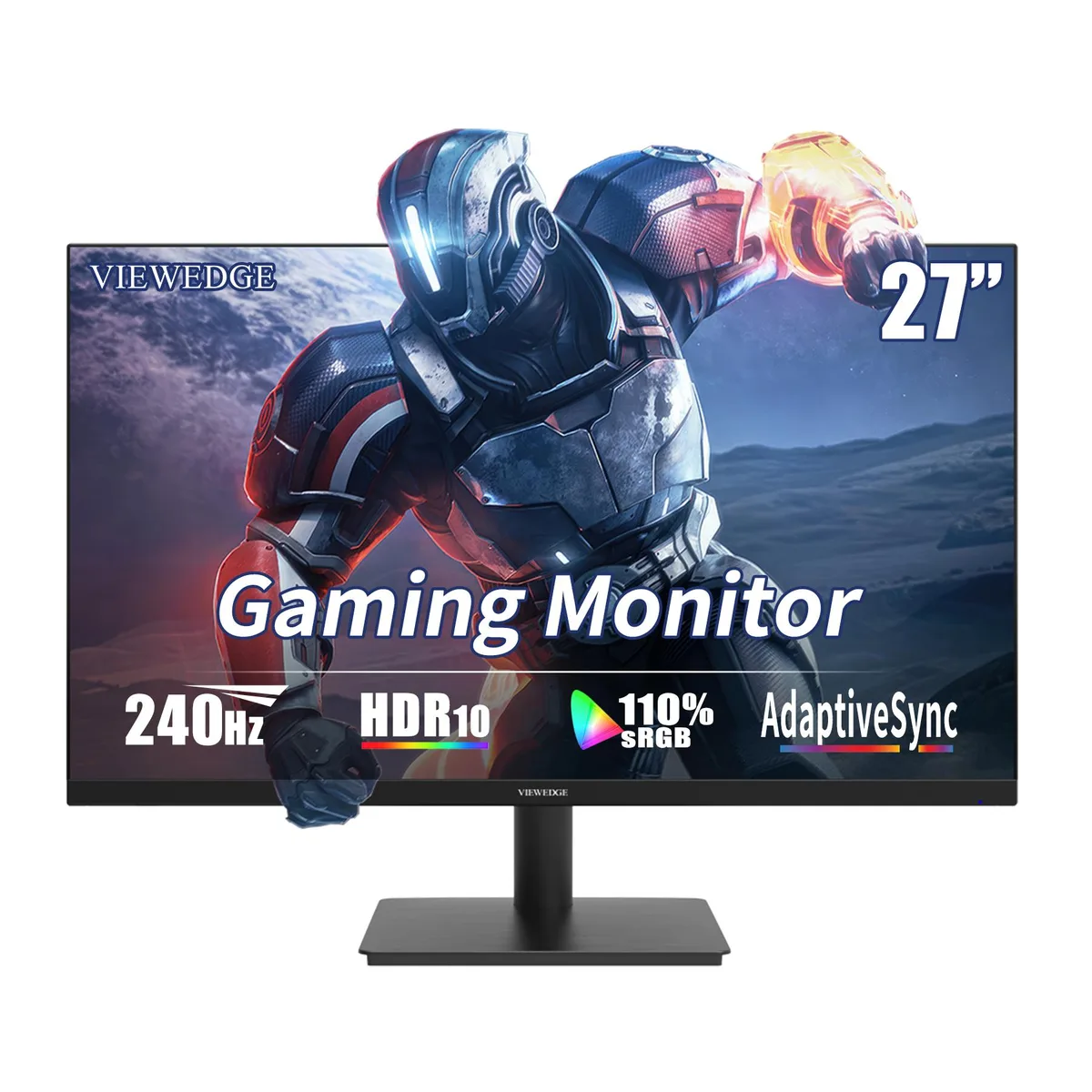 VIEWEDGE VIEWEDGE 27" 240Hz 1ms FHD IPS FreeSync gaming monitor — product photo