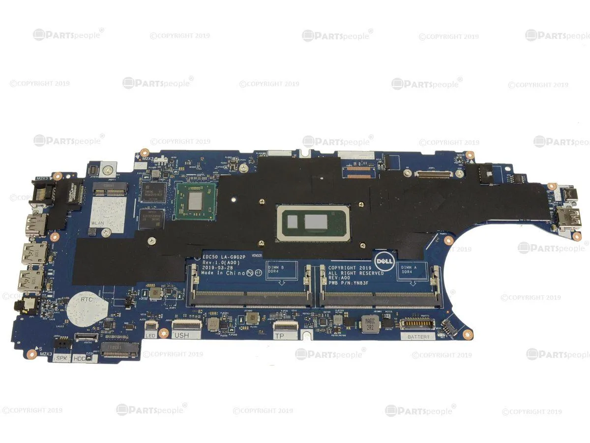 DELL DELL Precision 3540 Motherboard i7-8565U 1.8GHz Radeon Pro WX2100 8K4FK — product photo