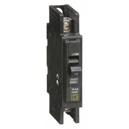 SQUARE D SQUARE D QOU115 Circuit Breaker 15A 1 Pole 120/240V AC — product photo