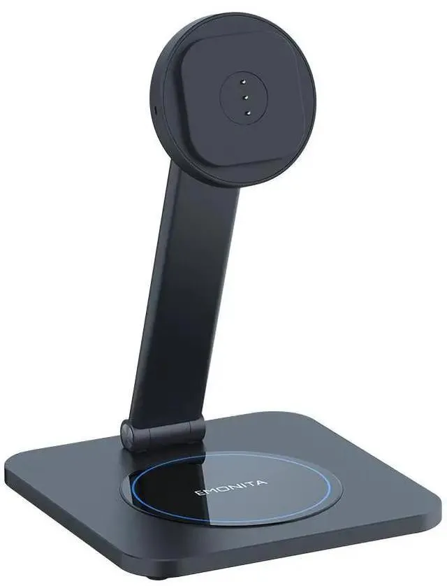 EMONITA EMONITA EX150-C-Black Foldable Magnetic iPad Desktop Stand Base (Stand Only, Black) — product photo