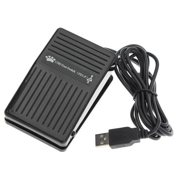 Hetai Tech Hetai Tech USB Foot Switch Pedal 105g 10x6.5cm — product photo